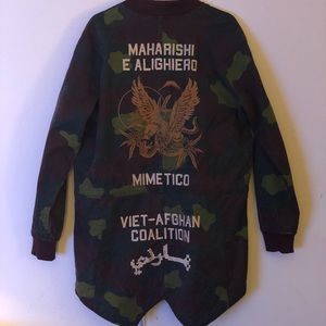 Maharishi parka upcycled from Vfiles